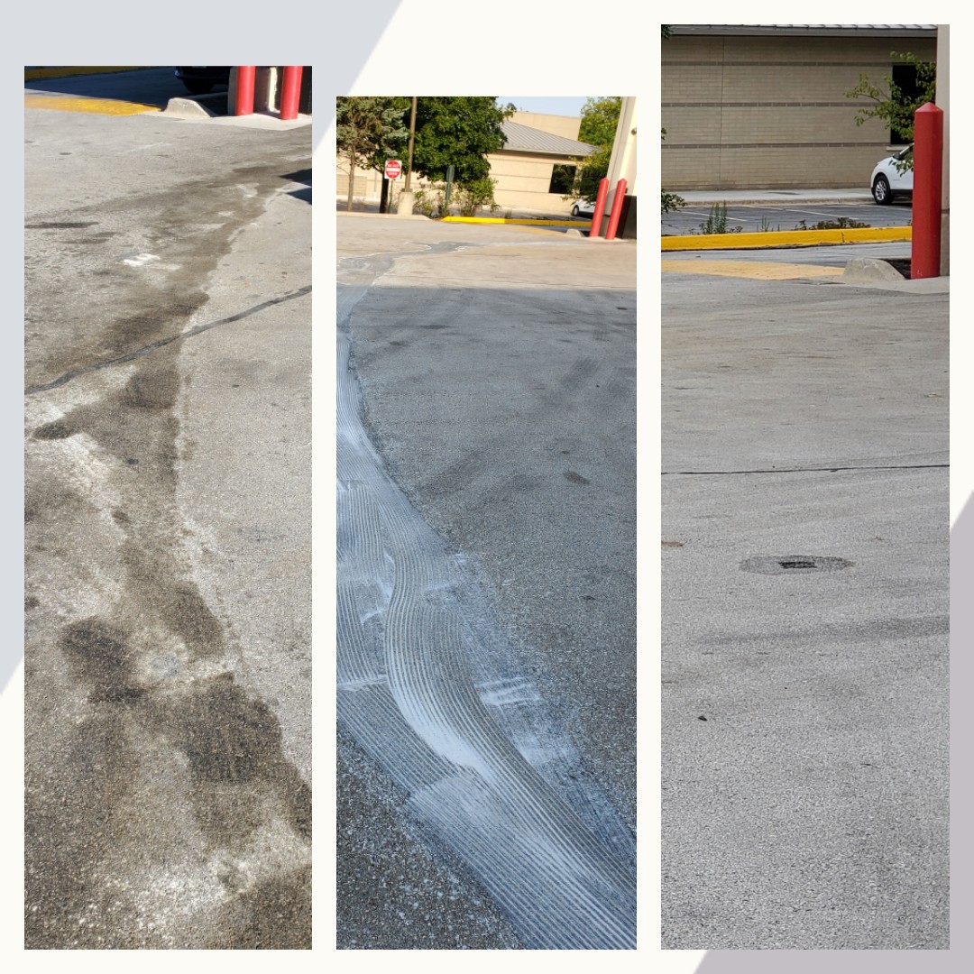 Residential Oil Stain Cleanup After