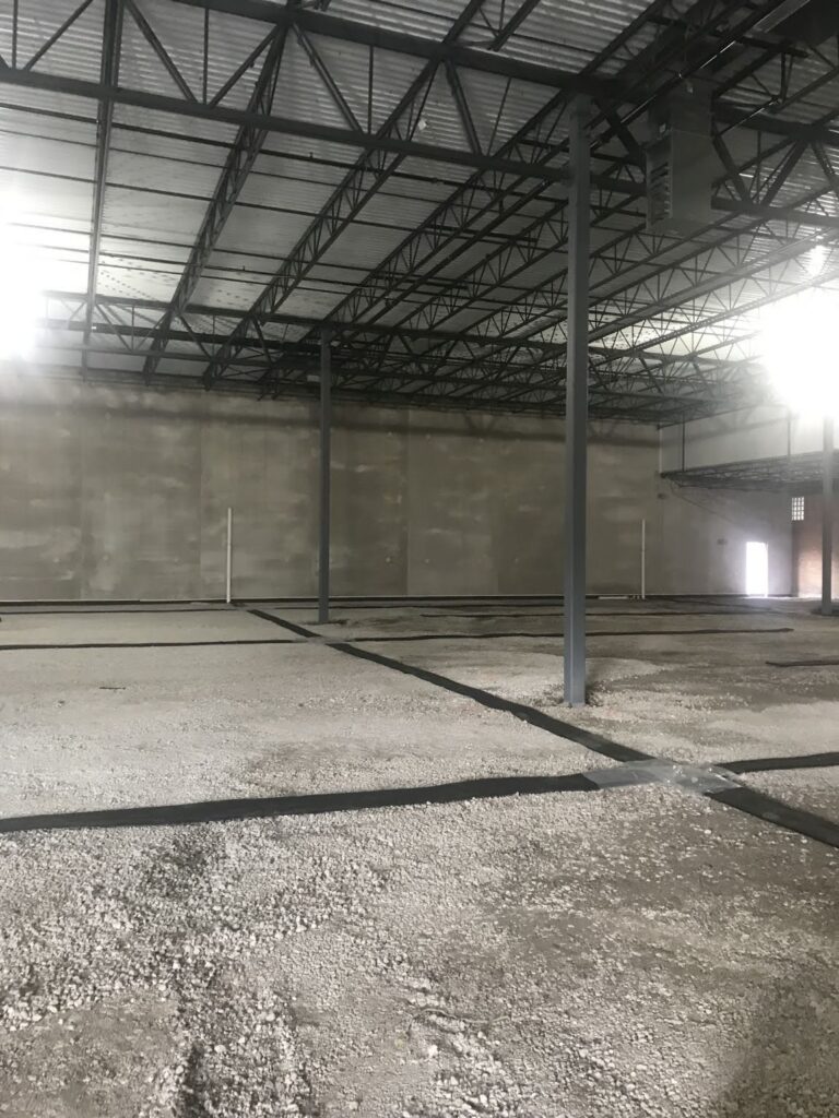 Vapor intrusion system designed and installed by CABENO